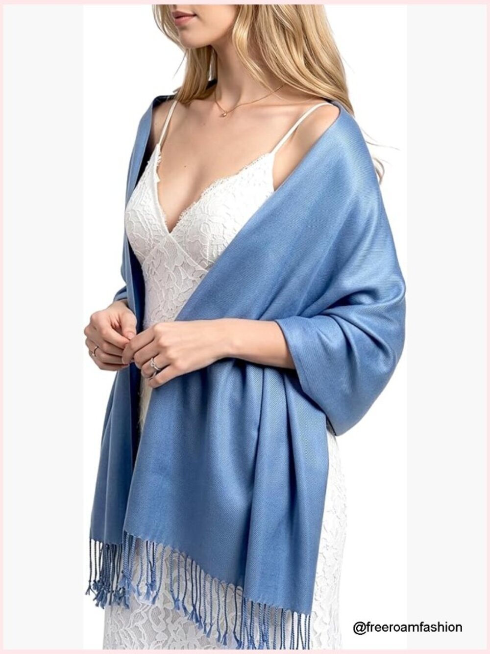 Soft Silky Pashmina Shawl Wrap Scarf Wedding Bridesmaid Evening Wear